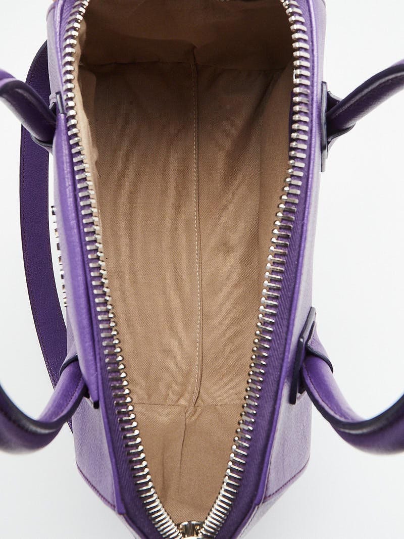 Givenchy Purple Sugar Goatskin Leather Small Antigona Bag