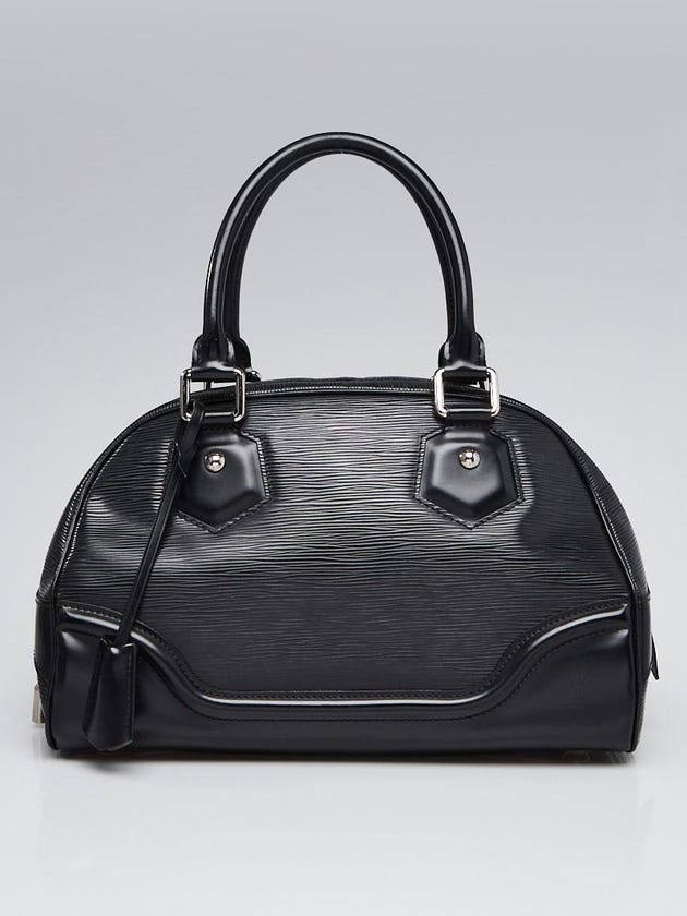 Louis Vuitton Black Epi Leather Montaigne PM Bag