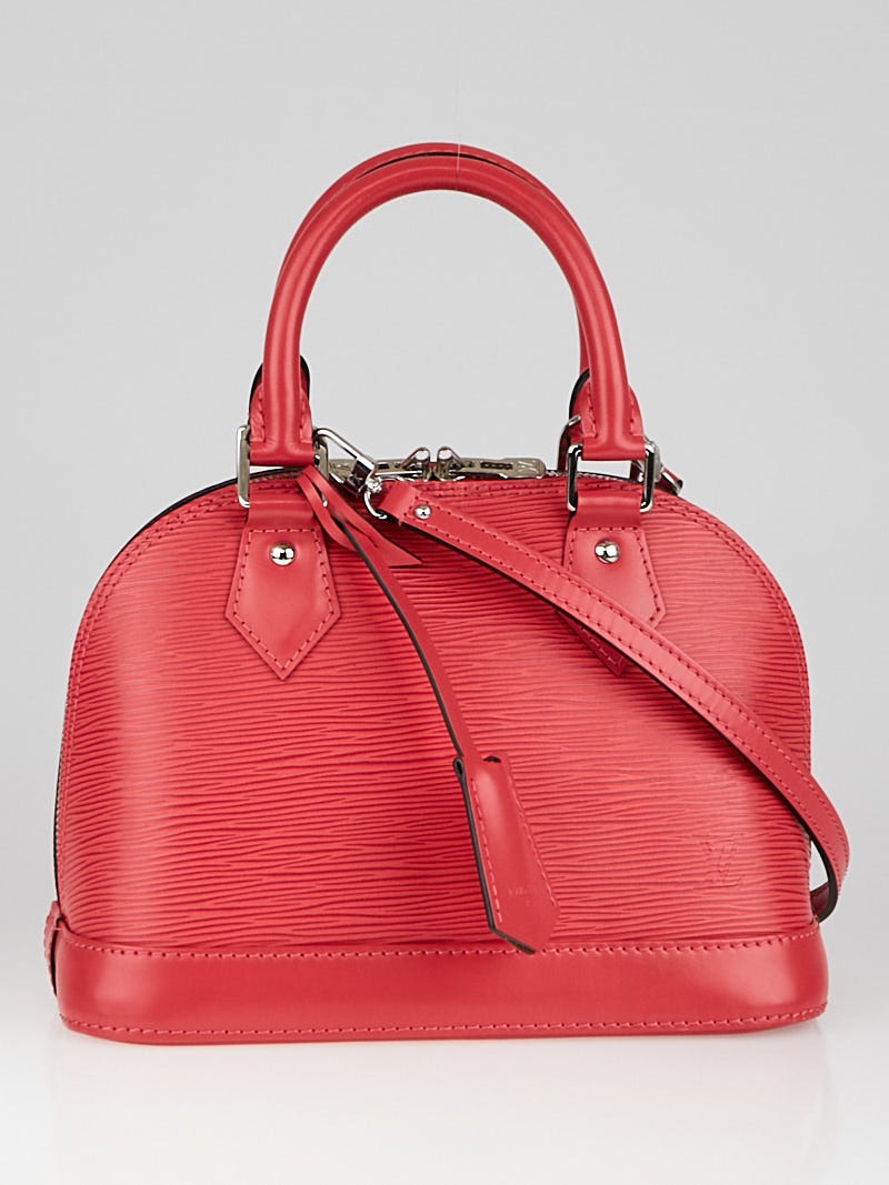 Louis Vuitton Red Epi Leather Alma Bag - Yoogi's Closet
