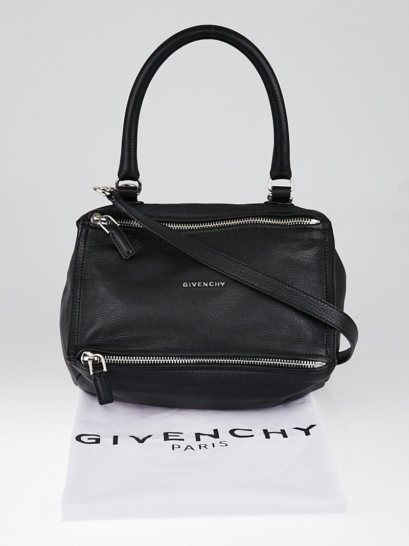Givenchy Black Sugar Goatskin Leather Small Pandora Bag | Yoogi's
