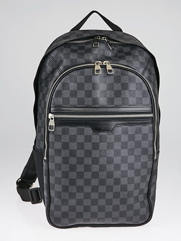 louis vuitton 1888 backpack Damier Graphite Alps Christopher The outside pockets Vuitton Discovery Backpack Men Lv
