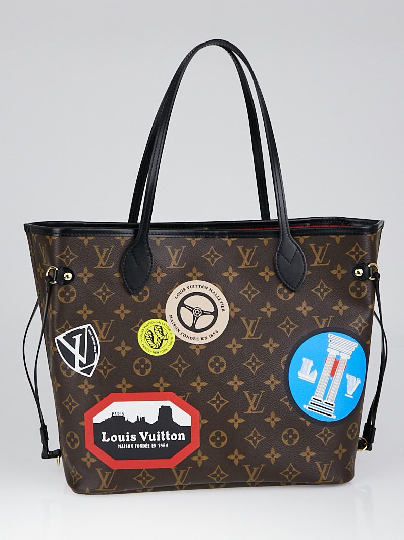 Louis Vuitton Neverfull World Tour Mm Limited Edition Monogram Canvas  Shoulder Bag