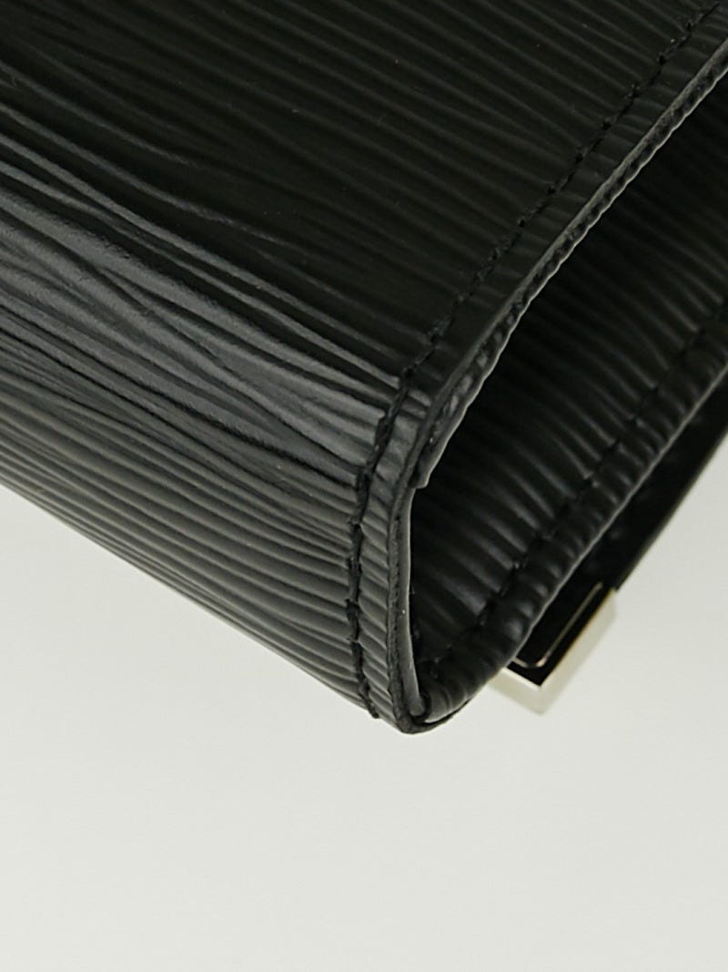 Louis Vuitton Black EPI Electric Sevigne Clutch with Strap at 1stDibs  louis  vuitton clutch with strap, louis vuitton sevigne, black louis vuitton purse  strap