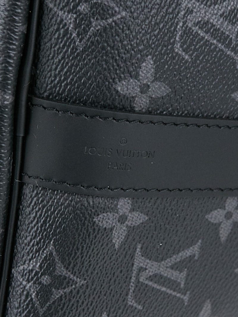 Louis Vuitton Monogram Eclipse Canvas Keepall 45 Bag - Yoogi's Closet