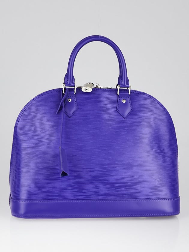 Louis Vuitton Figue Epi Leather Alma MM Bag