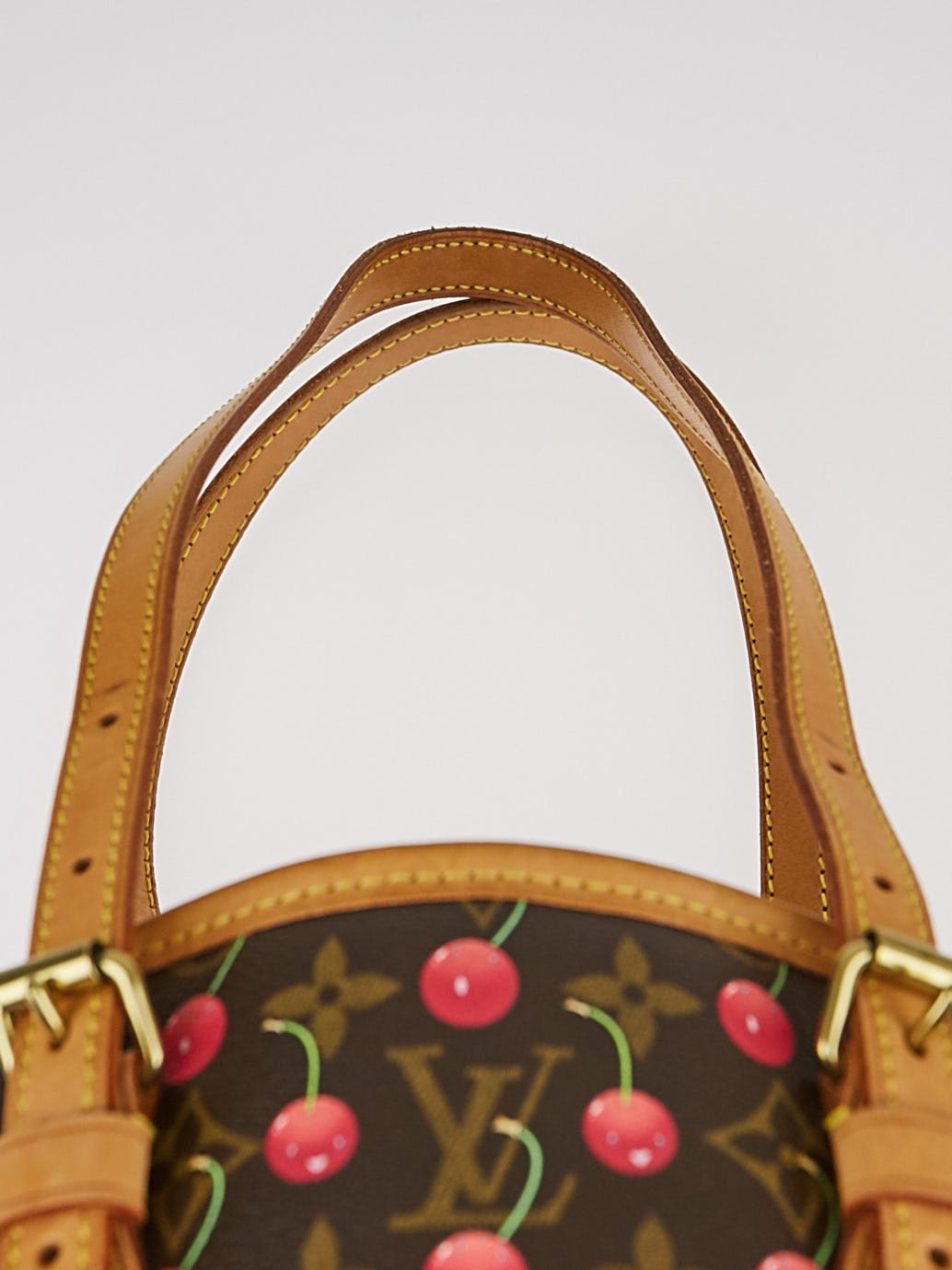 RARE! Louis Vuitton Monogram Pochette Accessoires Cherry Cherries Cerises