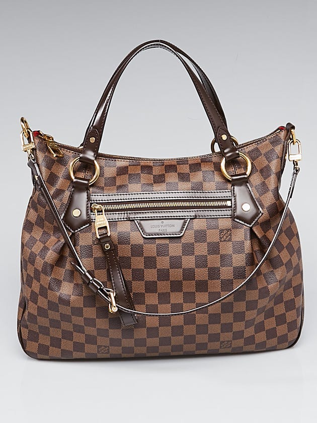 Louis Vuitton Damier Canvas Evora MM Bag