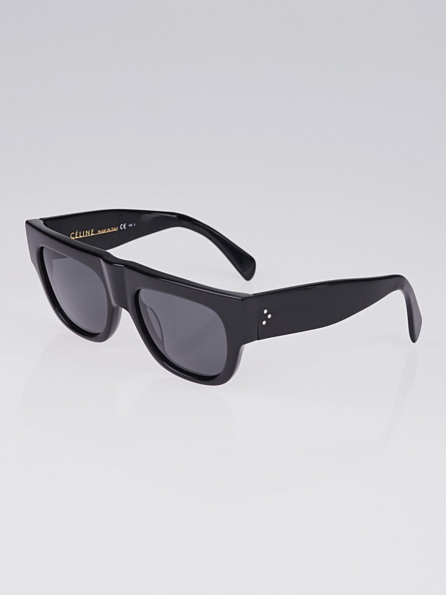 Celine Black Acetate Sunglasses - CL41037 | Yoogi's Closet