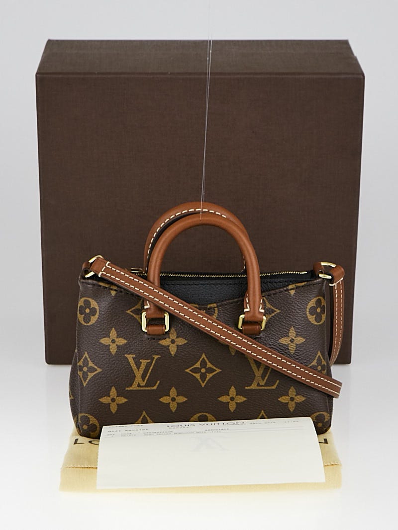 Louis Vuitton Nano Pallas Monogram Top Handle Bag on SALE