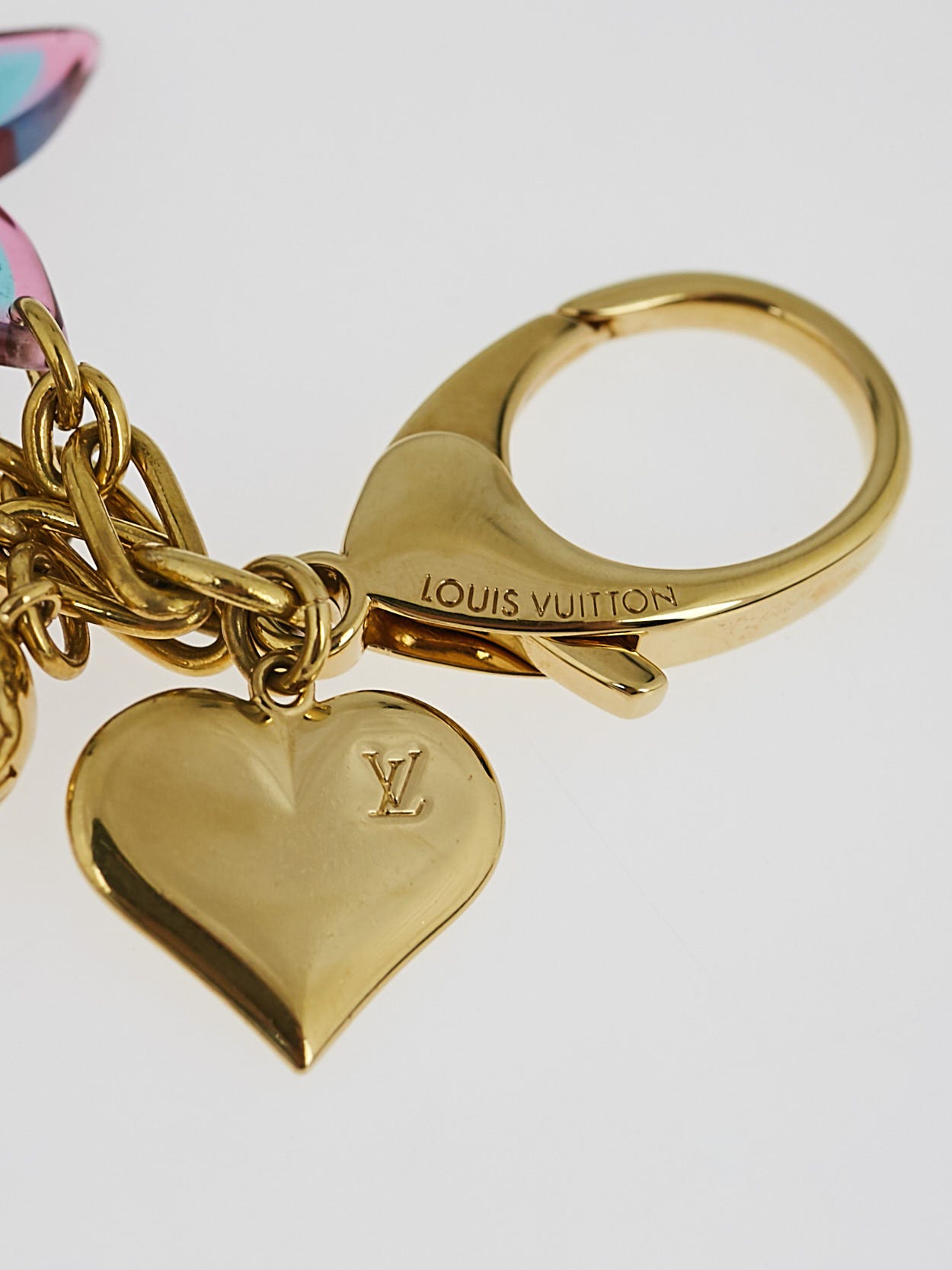 Louis Vuitton Multicolor Resin Candy Key Holder/Bag Charm - Yoogi's Closet