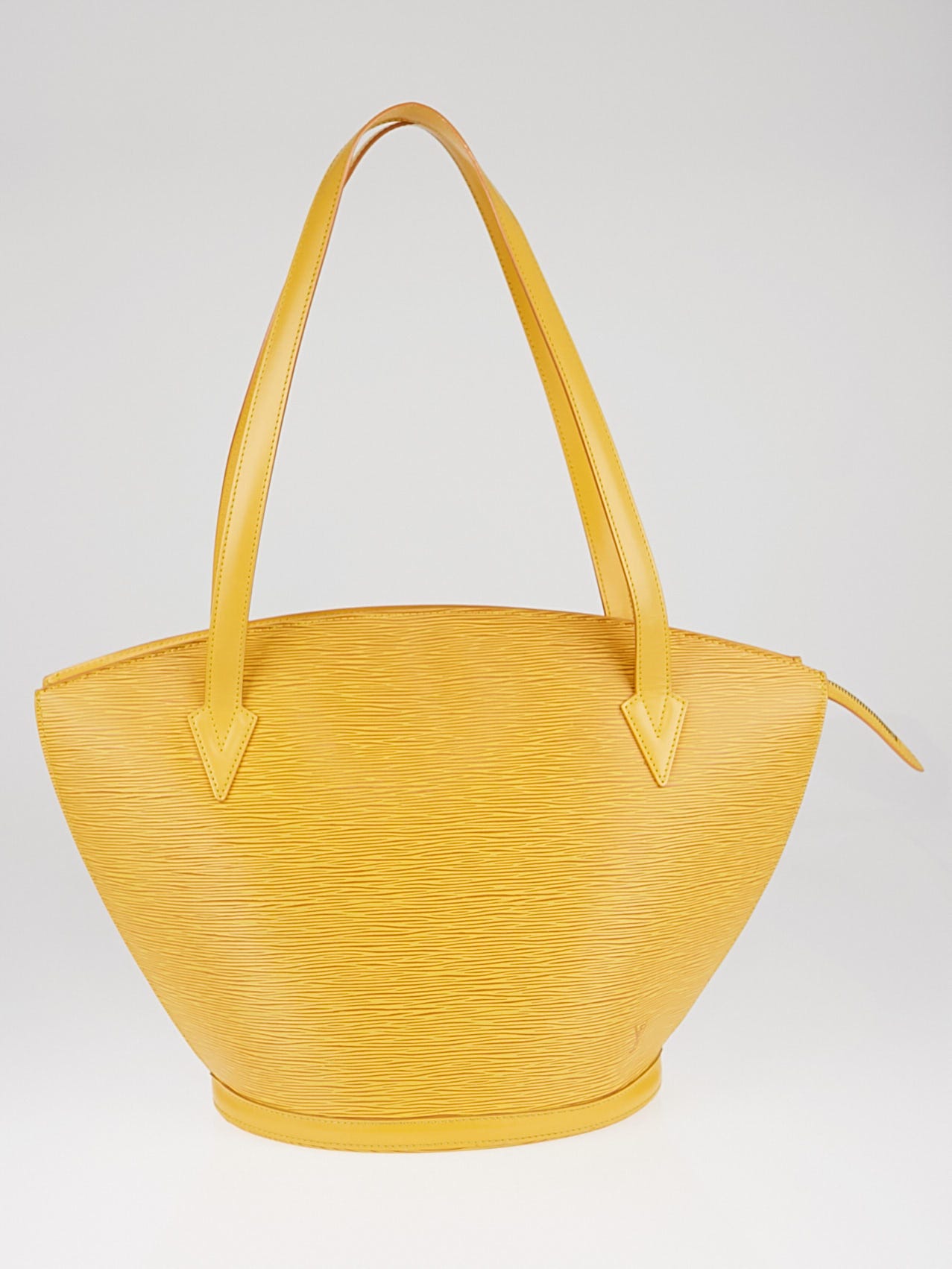 Louis Vuitton Suflo Hand-carrying cylinder type Hand Bag Epi Tassili Yellow