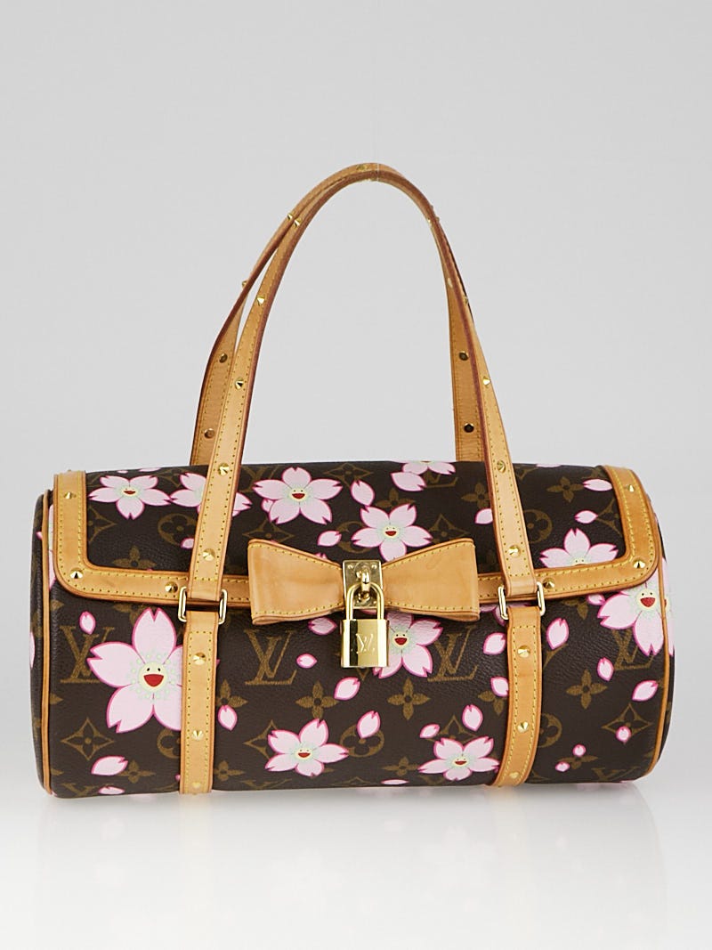 Louis Vuitton Limited Edition Monogram Cherry Blossom Papillon Bag -  Yoogi's Closet