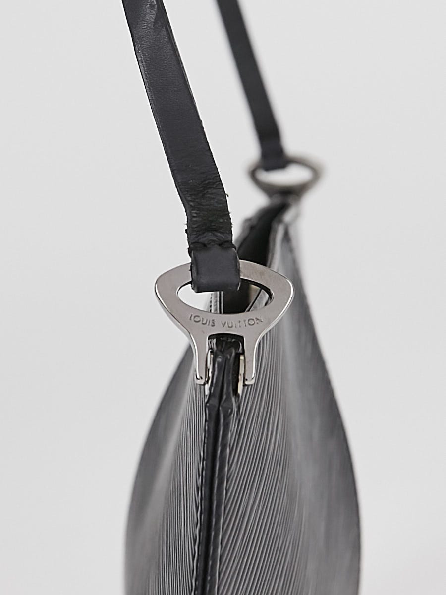 Louis Vuitton Black Epi Leather Demi-Lune Pochette Bag - Yoogi's Closet