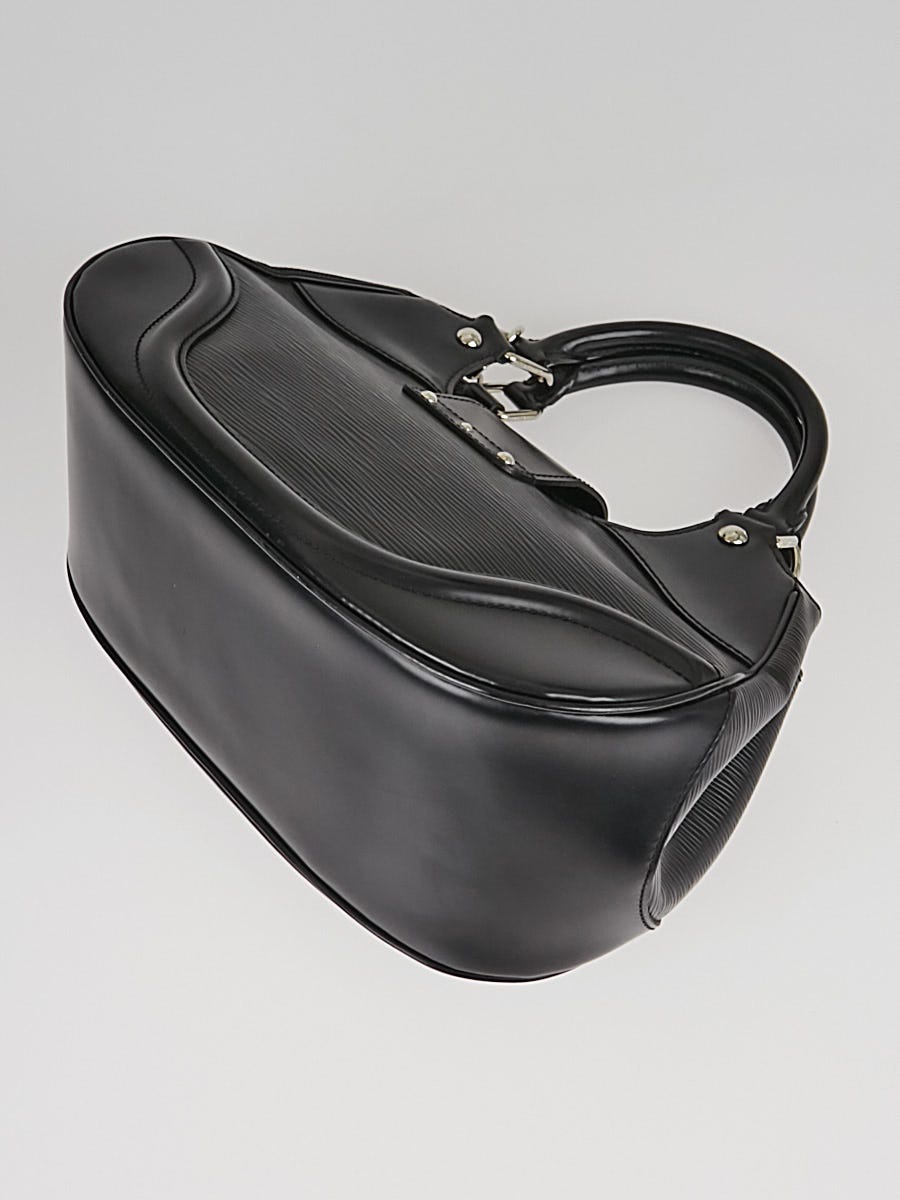 Louis Vuitton Black Epi Leather Sac Montaigne Satchel Louis Vuitton