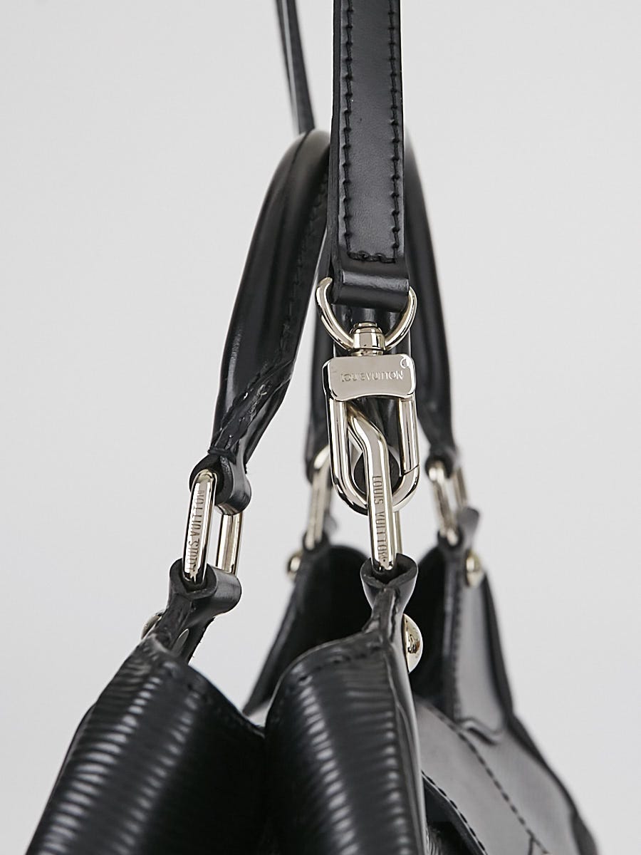 Montaigne vintage leather handbag Louis Vuitton Black in Leather - 33365853