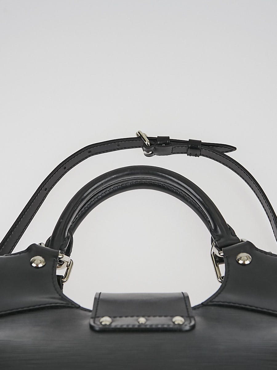 Louis Vuitton Black Epi Sac Montaigne Leather ref.433739 - Joli Closet