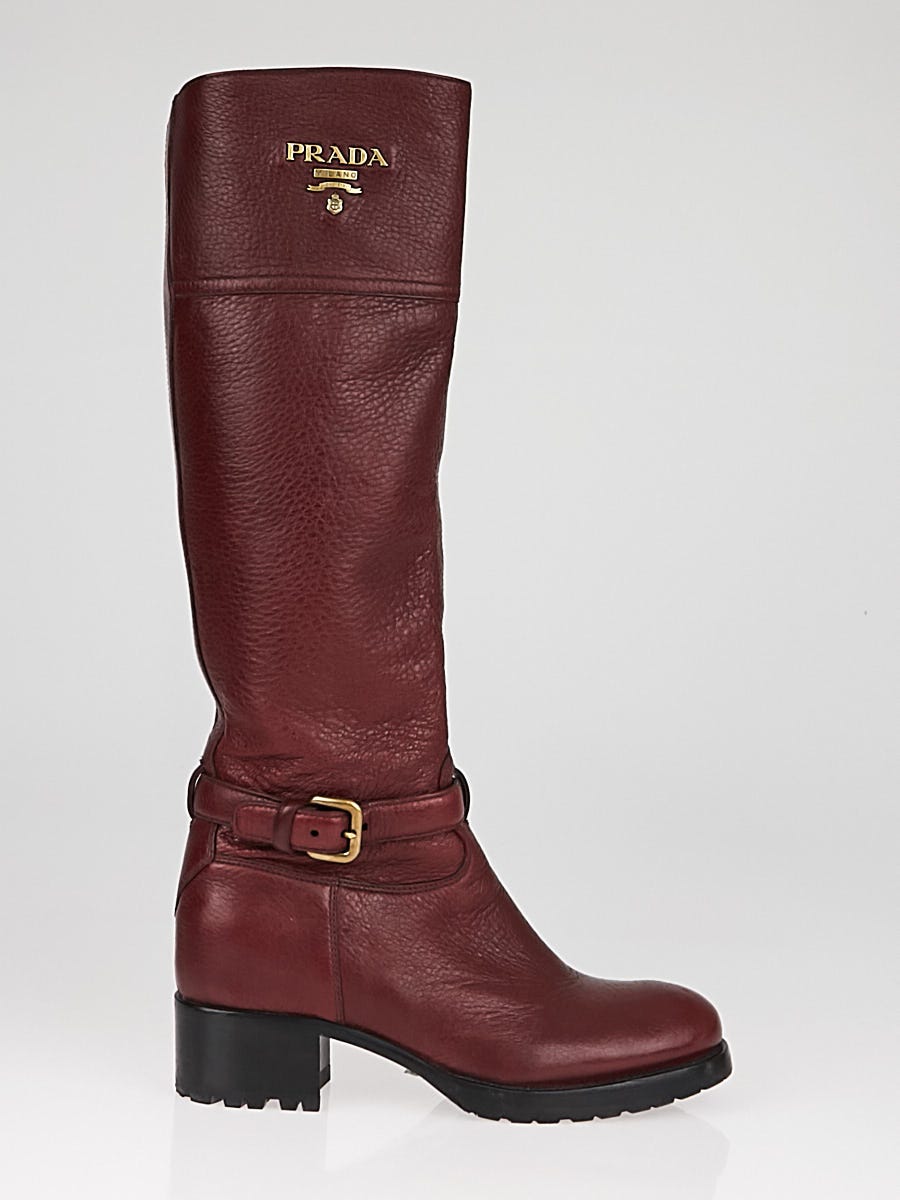 PRADA【入手困難】Double Chocolate★Boots★ 全色 PRADA【入手困難】Double Chocolate☆Boots☆ 全色