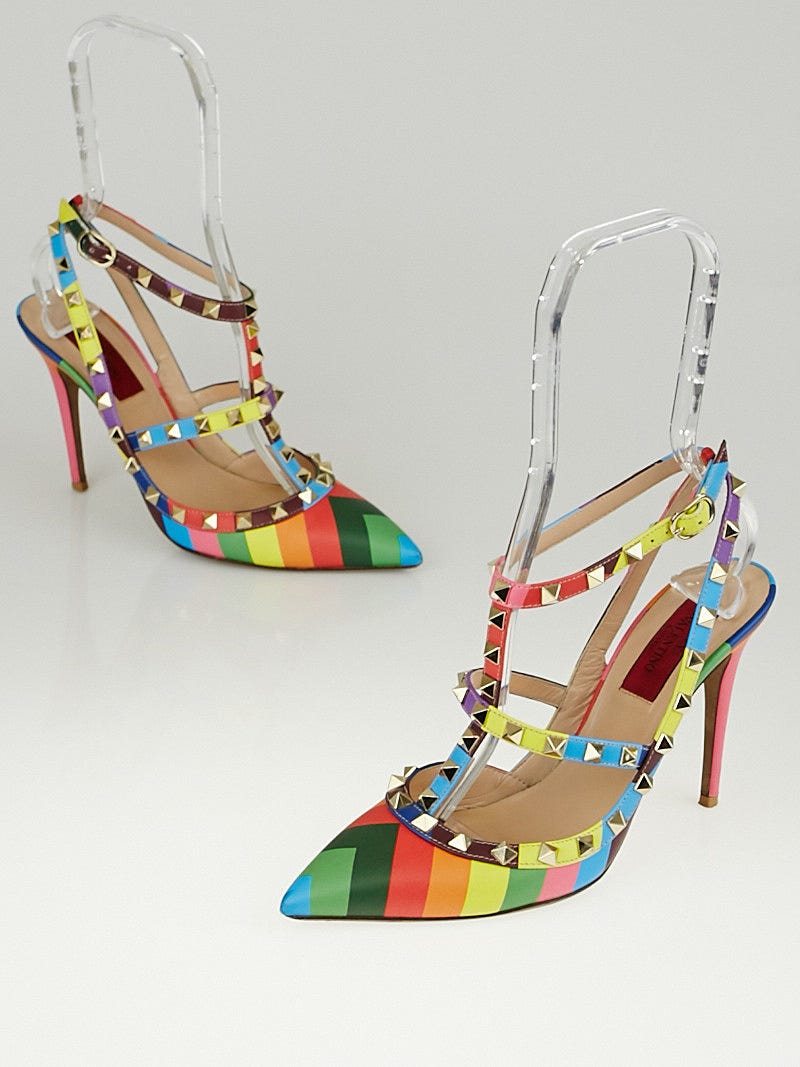 Rainbow sale valentino shoes