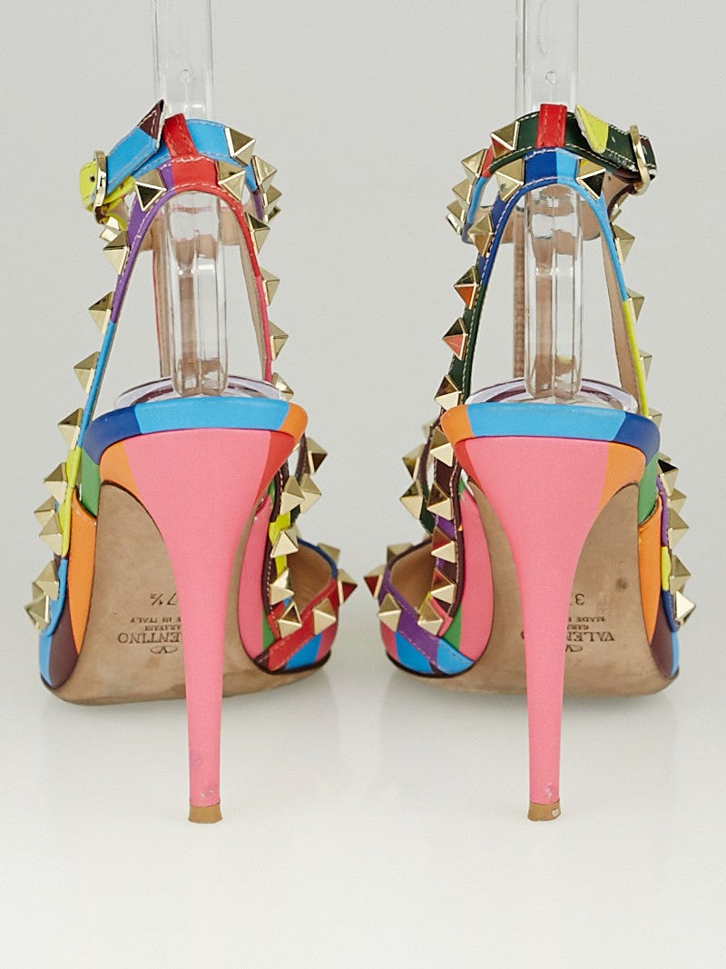 Valentino discount rainbow heels