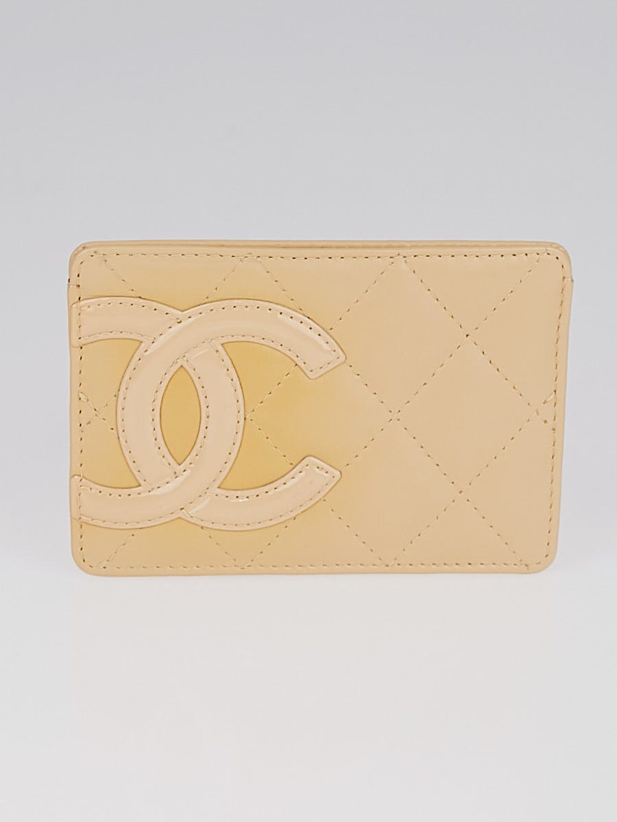 Chanel Quilted Cambon Business Card Holder