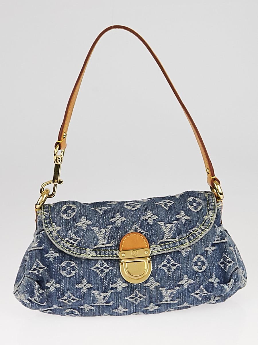 Louis Vuitton 2006 pre-owned Denim Monogram Pleaty Handbag