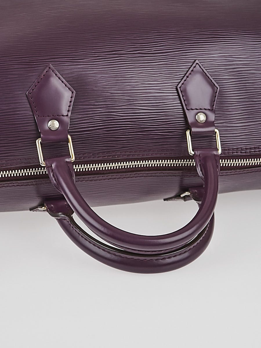 Louis Vuitton, Bags, Sold Louis Vuitton Speedy 25 Cassis Purple Epi