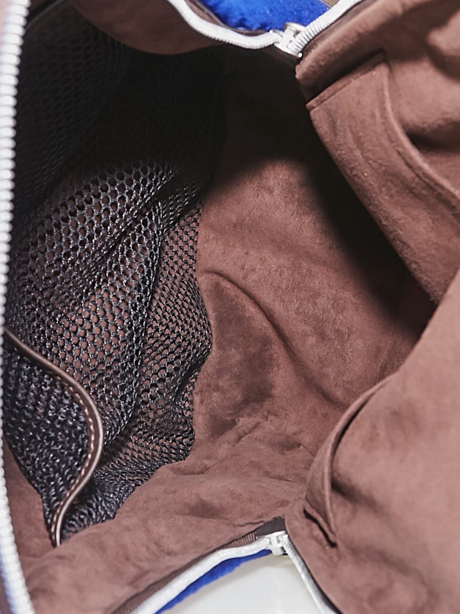 Louis Vuitton Limited Edition Monogram Blue Fleece Pack Marc Newson Backpack  - Yoogi's Closet