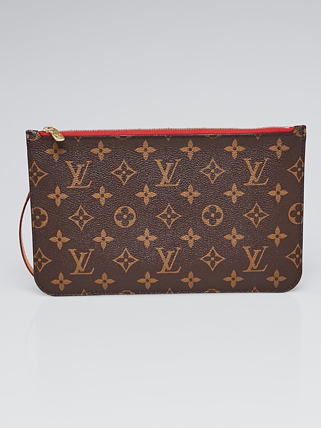 Louis Vuitton - Authenticated Clutch Bag - Leather Brown for Women, Never Worn