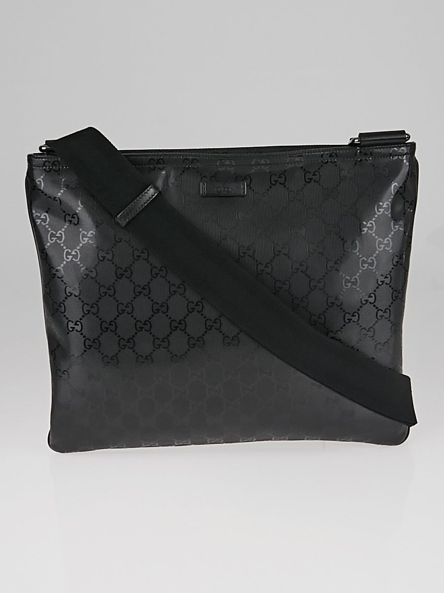 Gucci messenger bag online black canvas