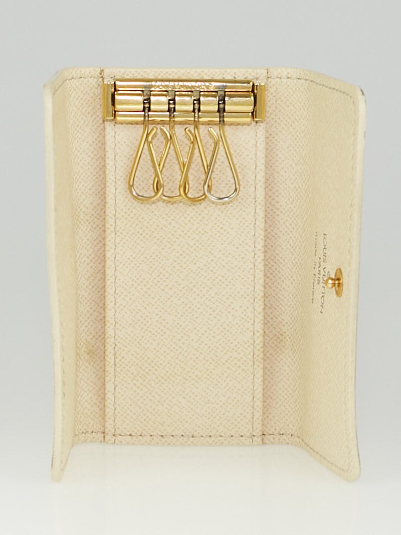 Louis Vuitton Damier Azur Canvas Multicles 4 Key Holder - Yoogi's Closet