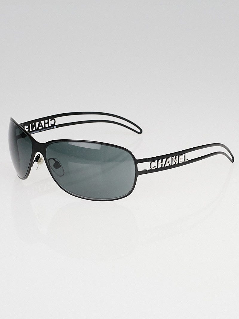Chanel Black Metal Tinted Sunglasses-4149 | Yoogi's Closet