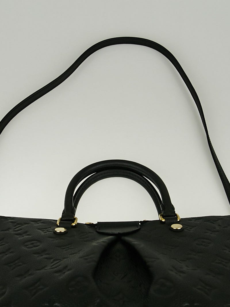 Louis Vuitton Black Monogram Empreinte Mazarine MM Bag - Yoogi's