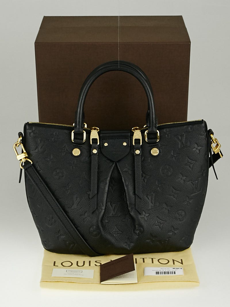 Louis Vuitton Monogram Empreinte Leather Mazarine PM Terre
