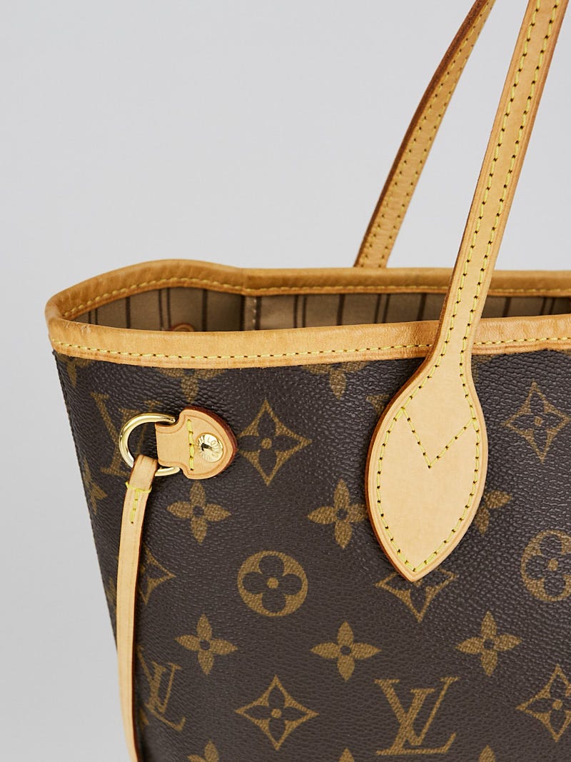 LOUIS VUITTON Monogram Neverful PM Tote in Brown 2007 [ReSale]