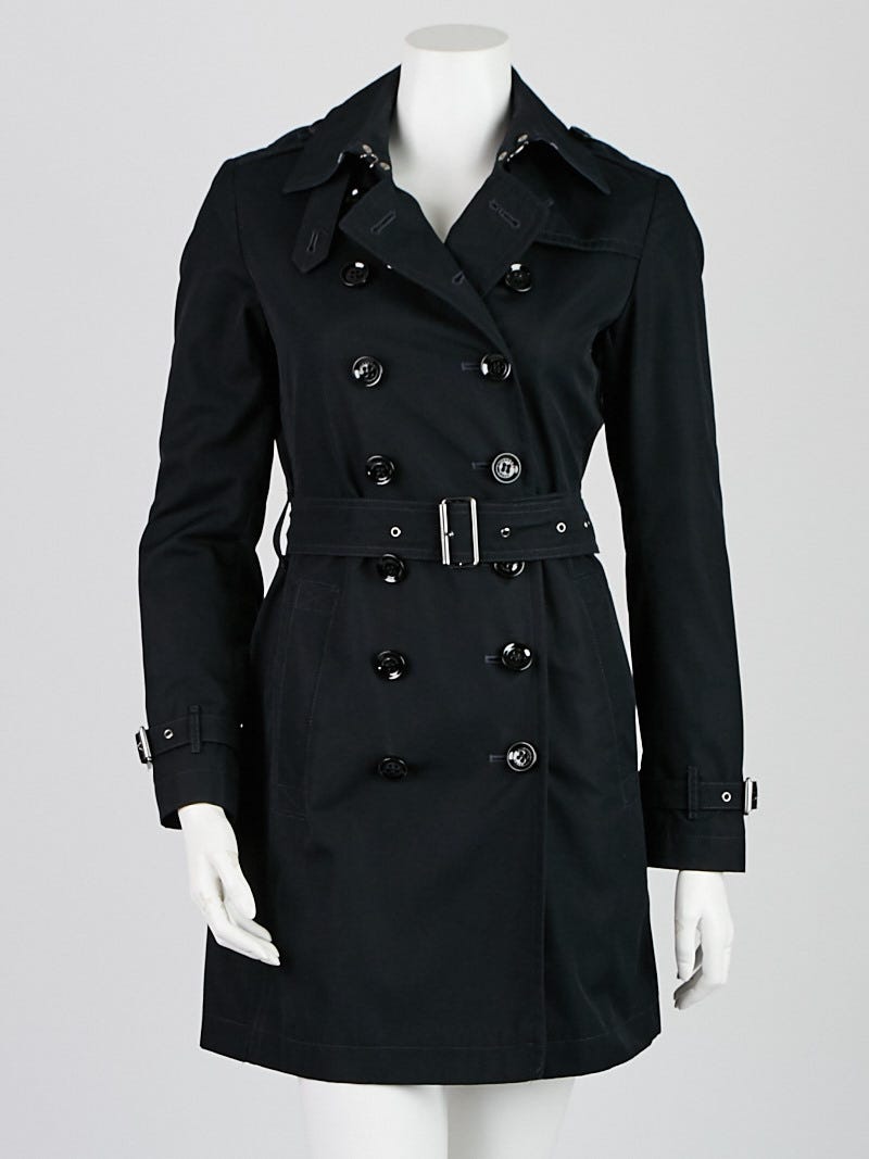 Louis Vuitton - Authenticated Trench Coat - Cotton Blue for Women, Good Condition