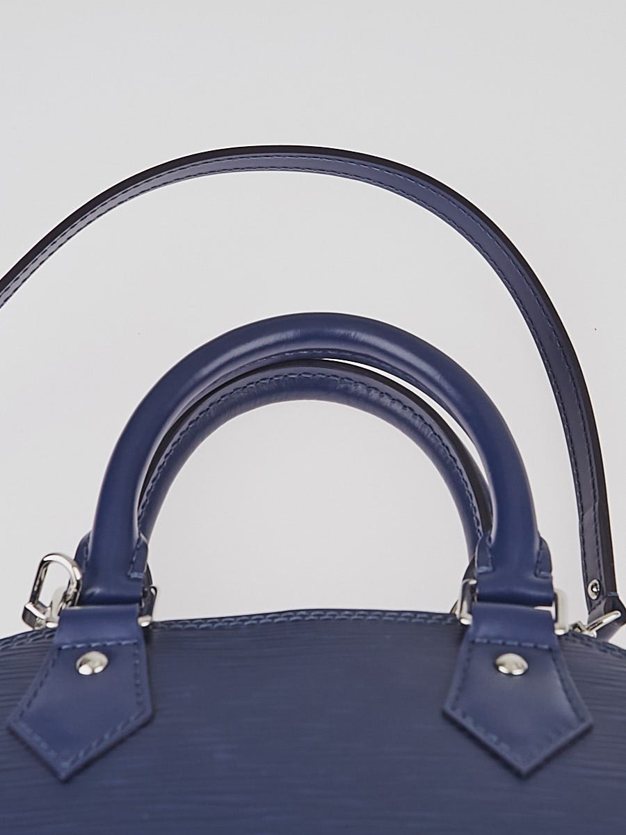 Louis Vuitton Indigo Epi Leather Alma BB Bag - Yoogi's Closet