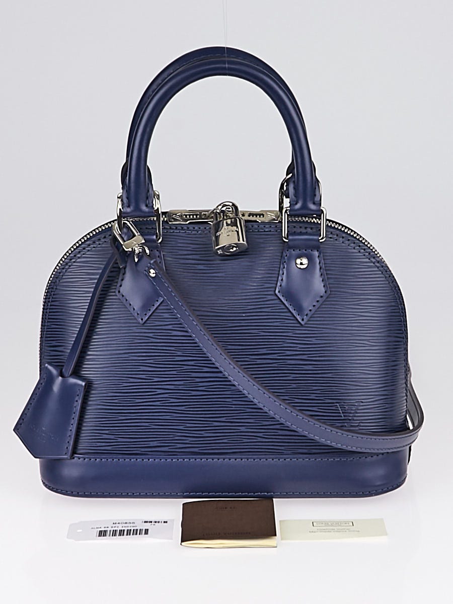 Louis Vuitton Indigo Epi Leather Alma BB Bag Louis Vuitton