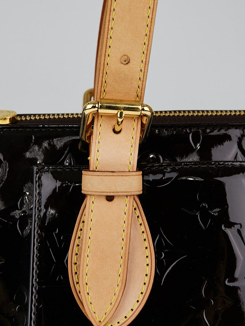 Louis Vuitton Amarante Monogram Vernis Brentwood Tote Bag - Yoogi's Closet