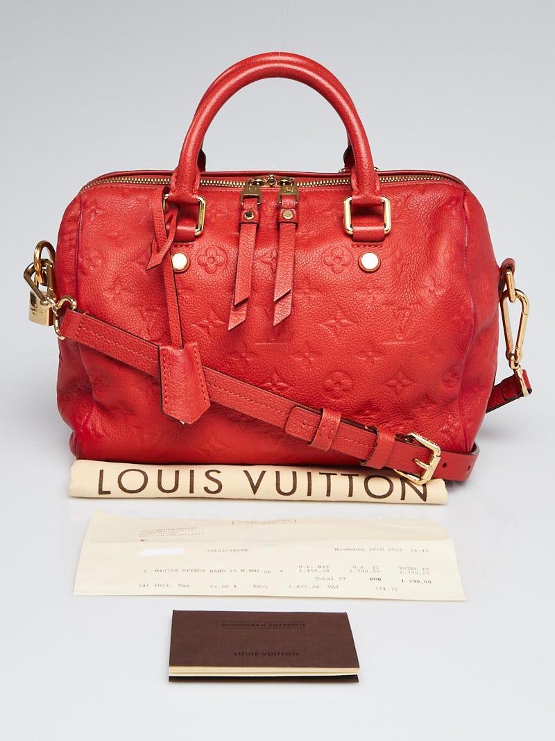 Louis Vuitton Fall In Love Speedy Bandouliere 22 Chain Top Handle Crossbody  Bag