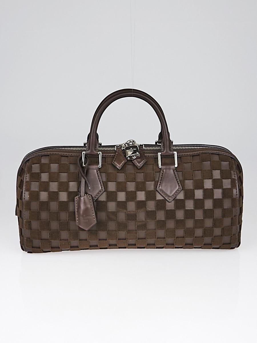 Louis Vuitton Speedy East West Damier Cubic Handbag