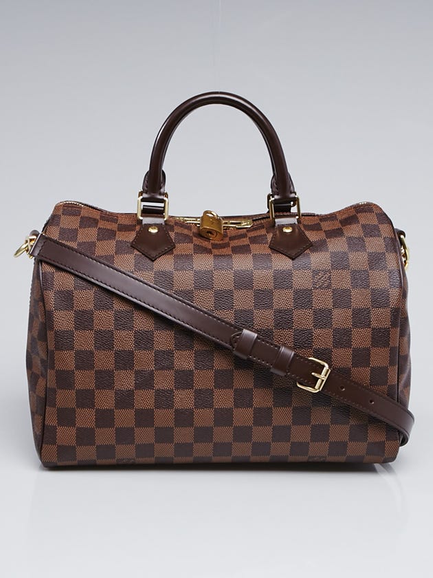 Louis Vuitton Damier Canvas Speedy Bandouliere 30 Bag