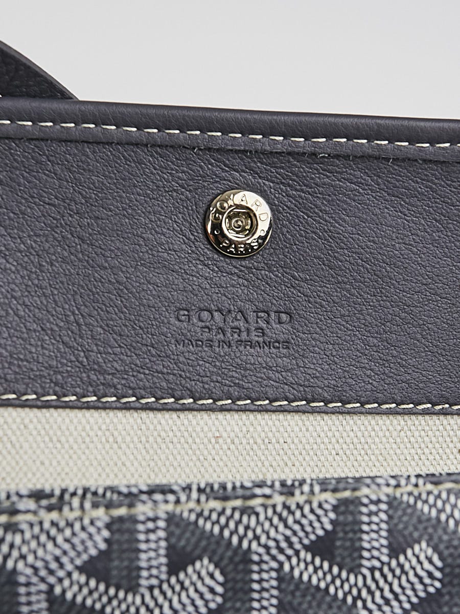Goyard Grey Chevron Print Coated Canvas Reversible Mini Tote Bag - Yoogi's  Closet