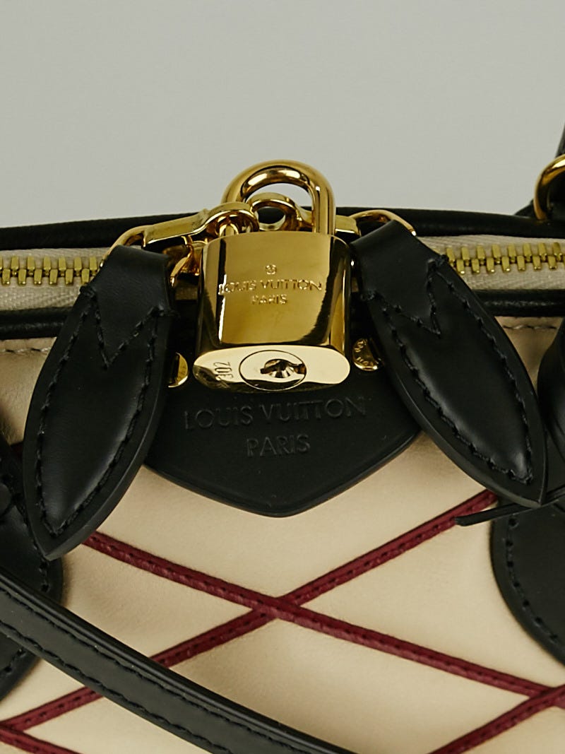 Alma PM Bag - Luxury Malletage Leather Black