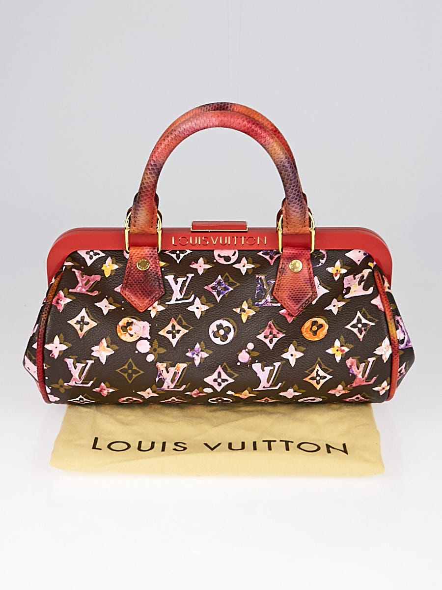 Louis Vuitton Papillon Top Handle Bag Multicolor Leather for sale