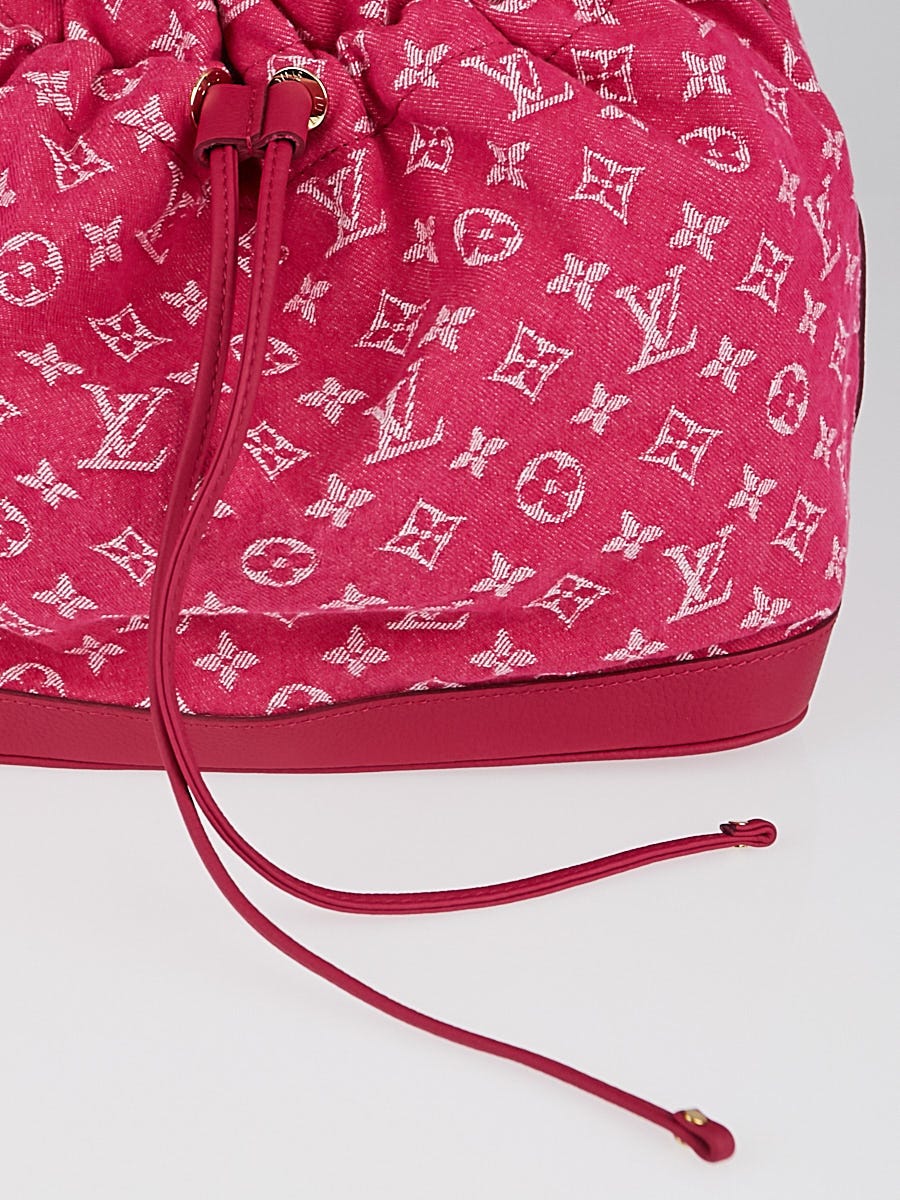 Louis Vuitton Rose Indian Monogram Denim Noefull Bag - Yoogi's Closet