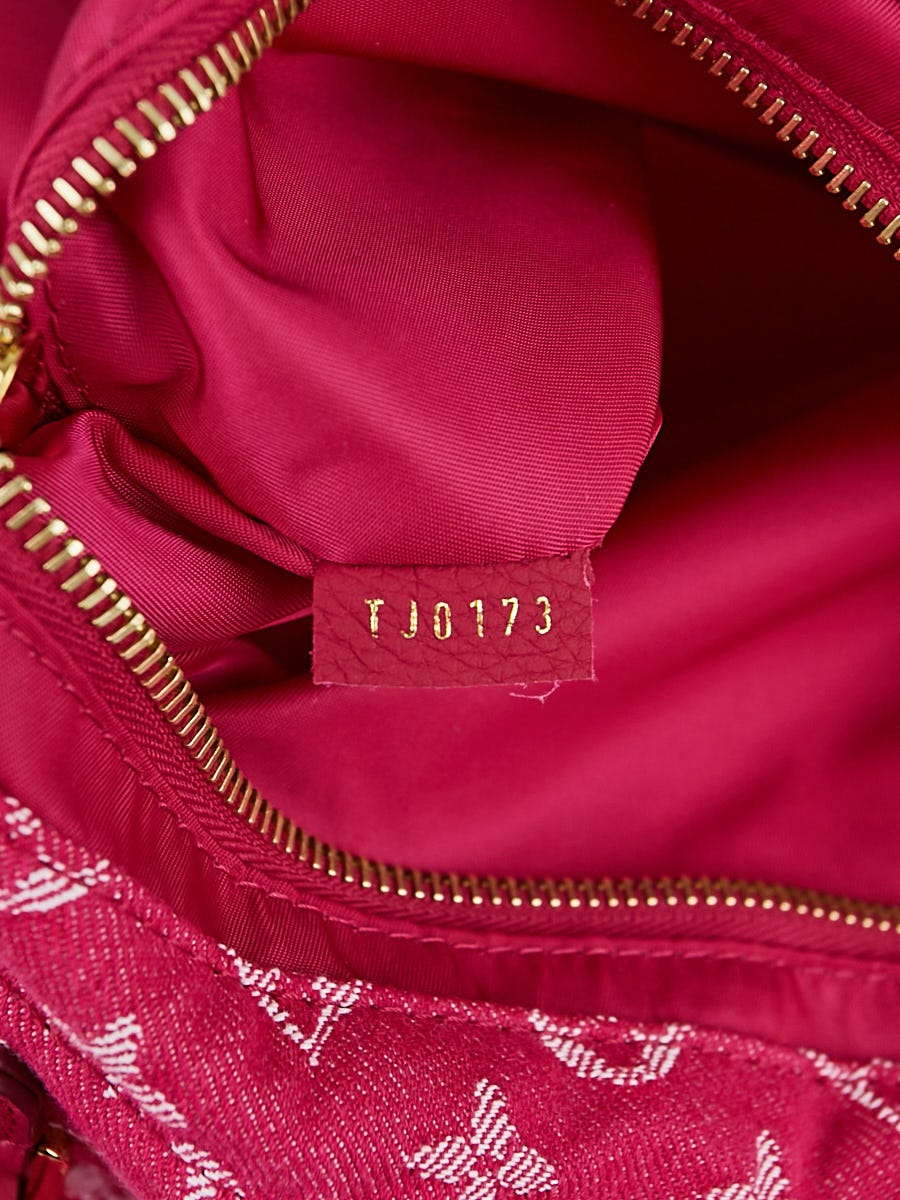 Louis Vuitton Rose Indian Monogram Denim Noefull Bag - Yoogi's Closet