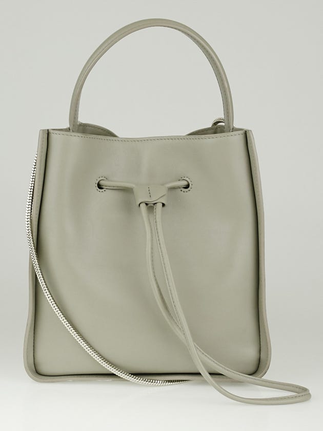 3.1 Philip Lim Cement Leather Soleil Small Bucket Bag