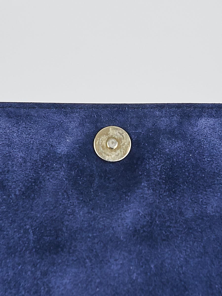 Yves Saint Laurent Dark Blue Patent Leather Belle de Jour