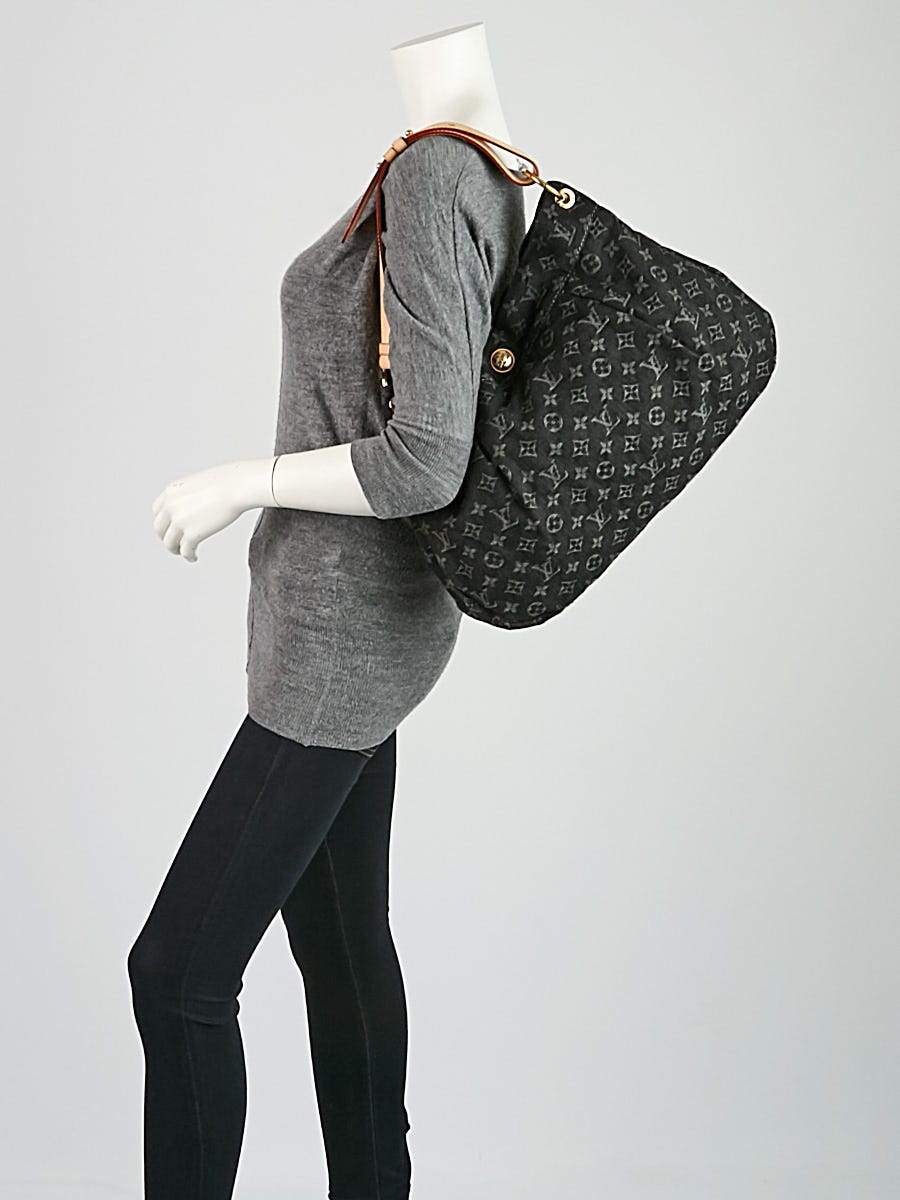 Louis Vuitton Monogram Denim Daily PM - Black Hobos, Handbags - LOU805732