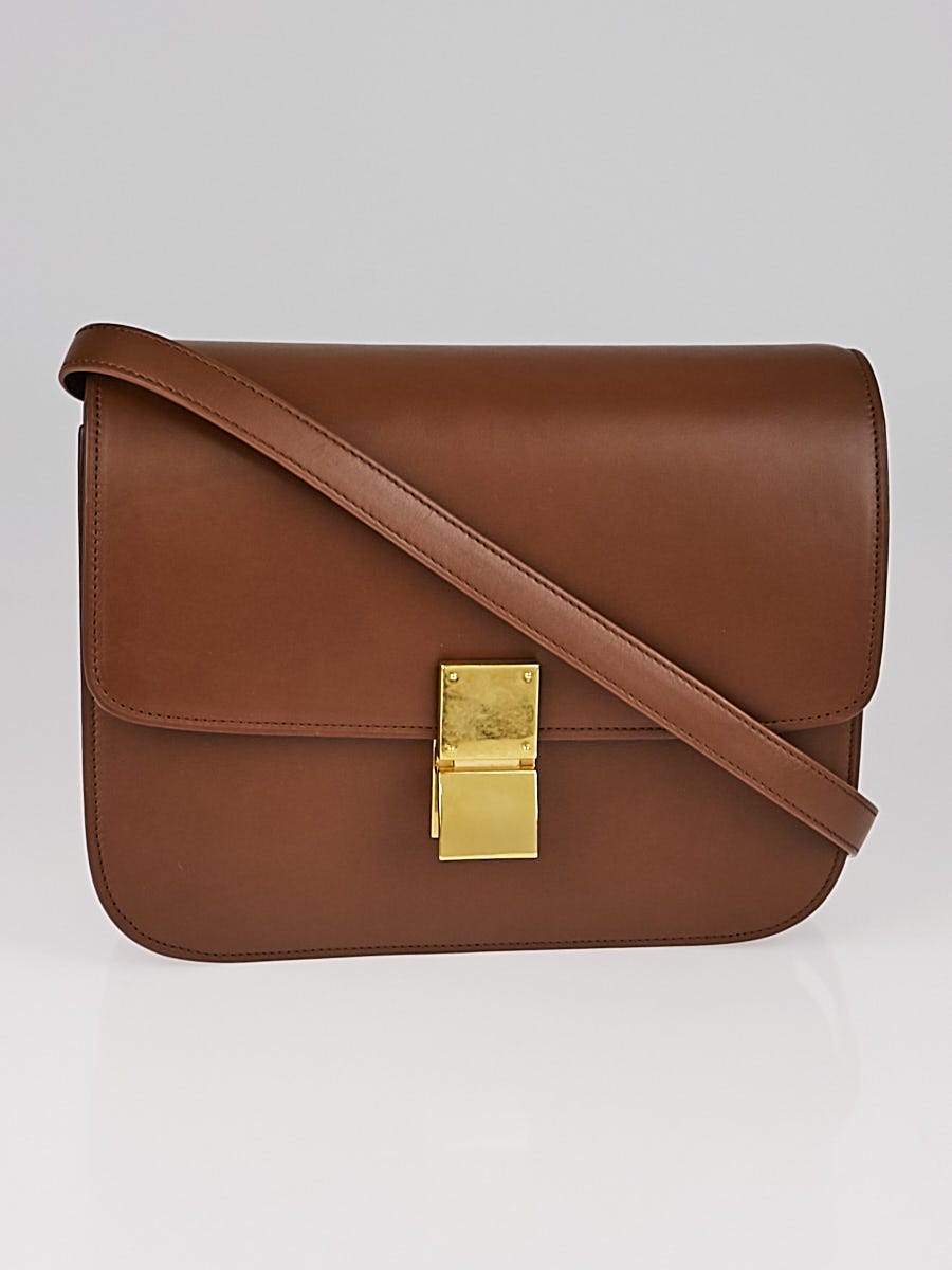 Leather Brown Calf Leather Bag Bag
